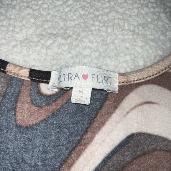 brown marbled dress - Picture 3 of 3